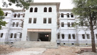 Aslanapa Hükümet Konağı yapımında sona gelindi