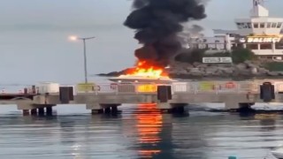 Ataköydeki tekne yangınında 1i ağır 4 kişinin yaralandığı ortaya çıktı