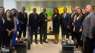 ATO Başkanı Barandan Kosova Cumhurbaşkanı Sadriuya ziyaret