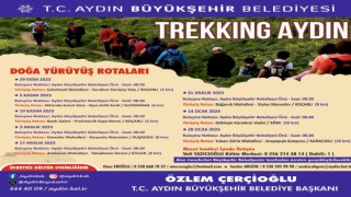 Aydın Büyükşehir Belediyesi doğaseverleri Trekking Aydın etkinliği ile buluşturuyor