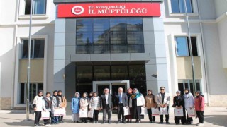 Aydın İl Müftüsü Güneş Şanlıurfalı öğrencileri ağırladı