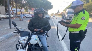 Aydında motosikletlere sıkı denetim
