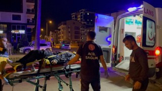 Aynı yönde seyreden iki motosiklet çarpıştı: 2 yaralı