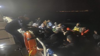 Ayvacık açıklarında 41 kaçak göçmen yakalandı