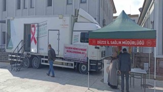 Bahçeşehirde vatandaşlar sağlık taramasından geçti