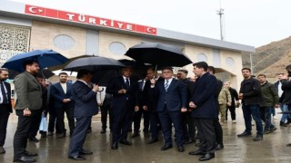 Bakan Ersoydan, Kapıköy Gümrük Kapısına ziyaret