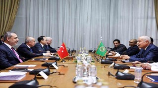 Bakan Fidan, Arap Birliği Genel Sekreteri Gheit ile görüştü