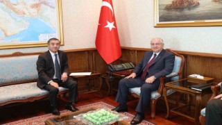 Bakan Güler, Moğolistan Büyükelçisi Gombosureni kabul etti
