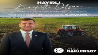 Baki Ersoydan Çiftçilere Müjde