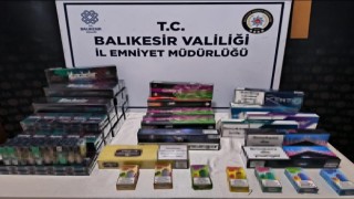 Balıkesirde uyuşturucu ve kaçakçılık operasyonları: 45 gözaltı