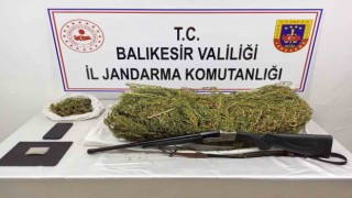 Bandırmada uyuşturucu operasyonunda 1 kişi yakalandı