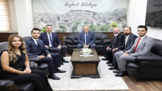 Barolar Birliği Başkanı Sağkan, Başkan Pekmezciyle görüştü