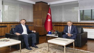 Başkan Büyükkılıç, Bahçelievler Belediye Başkanı Bahadırı Ağırladı
