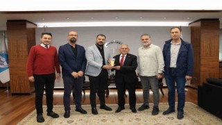 Başkan Büyükkılıça KAYMOStan “teşekkür” plaketi