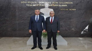 Başkan Cengiz Arslan, kardeş kent Bilasuvarı ziyaret etti