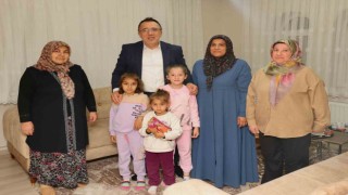 Başkan Savran Şehit aileleri ile bir araya geldi