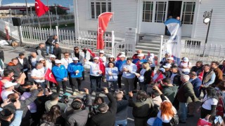 Başkan Türkyılmaz, 100. yılda Cumhuriyet için yürüyor