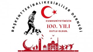 Başkentteki Balıkesirliler derneğinden Cumhuriyet Bayramı kutlaması