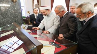 Belgelerle Diyanet İşleri Başkanlığı Sergisi açıldı