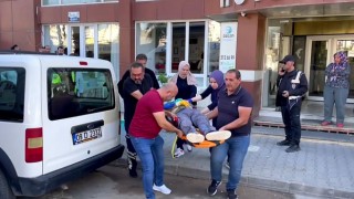 Beşinci kattan düşen işçi hayatını kaybetti