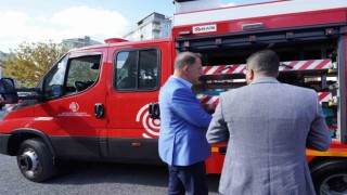 Beylikdüzü Belediyesi 3 adet afet müdahale aracını bünyesine kattı