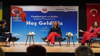 Beylikdüzünde Cumhuriyet ve Kadın söyleşisi düzenlendi