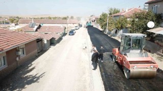 Beylikovanın tüm yolları sıcak asfalt yapıldı