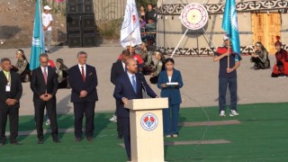 Bilal Erdoğan Bişkekte Geleneksel Spor Oyunlarının açılışını yaptı