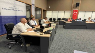 Bingölde il afet risk azaltma planı toplantısı yapıldı
