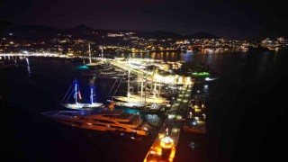 Bodrum Cupta yelkenlilere görkemli karşılama