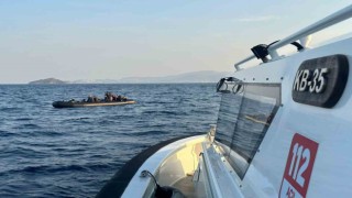 Bodrumda 35 düzensiz göçmen kurtarıldı