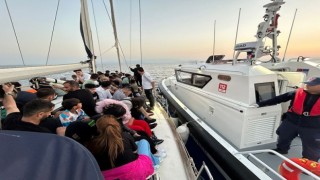 Bodrumda 78 düzensiz göçmen yakalandı; 2 gözaltı