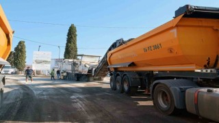 Bodrumda sıcak asfalt çalışması başladı