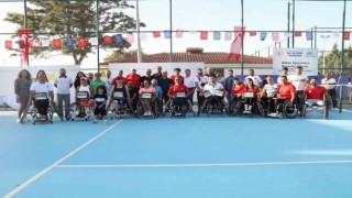 Bodrumda Tekerlekli Sandalye 100. Yıl Tenis Turnuvası ödül töreni ile son buldu
