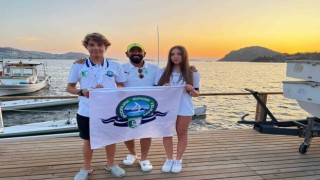 Bodrumsporlu yelkenciler derece yaptı