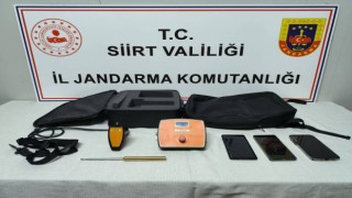 Botan Milli Parkında define arayan 3 şüpheli suçüstü yakalandı