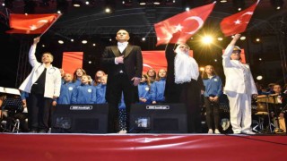 Bozüyükte 100. yıl Cumhuriyet Korosundan muhteşem konser