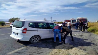 Buharkentte trafik kazası: 3 yaralı