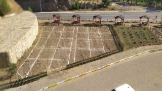 Burhaniye Uygulamalı Bilimler Fakültesinde hobi bahçesi projesi