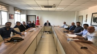 Burhaniyede İlçe Spor Güvenlik Kurulu toplandı