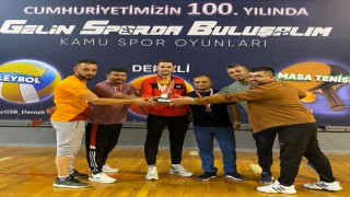 Çameli Belediyesi, Kamu Spor Oyunları Turnuvasında 3. oldu