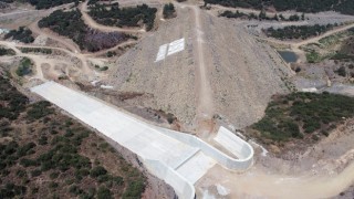 Çamönü Barajında su tutulmaya başladı