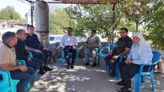 Çermik Kaymakamından Kıbrıs gazisine anlamlı ziyaret