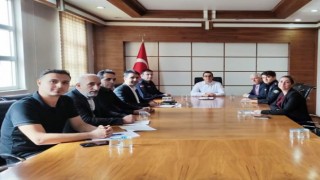 Çermikte Cumhuriyetin 100. yılı kutlama etkinlikleri koordinasyon toplantısı