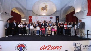 Çeşmedeki Arzum Türkiye Kadınlar Satranç Şampiyonası sona erdi