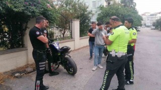 Çevreyi rahatsız eden motosiklete hem para hem trafikten men cezası