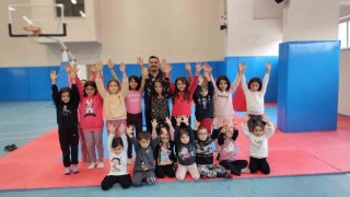 Çocuklar jimnastikle dijital bağımlılıktan kurtuluyor
