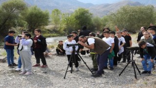 Çocuklara doğa turizmi etkinliği