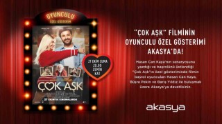 ‘Çok Aşk filminin başrol oyucuları özel gösterim için seyircilerle buluşacak