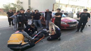 Çorluda trafik kazası: 1 yaralı